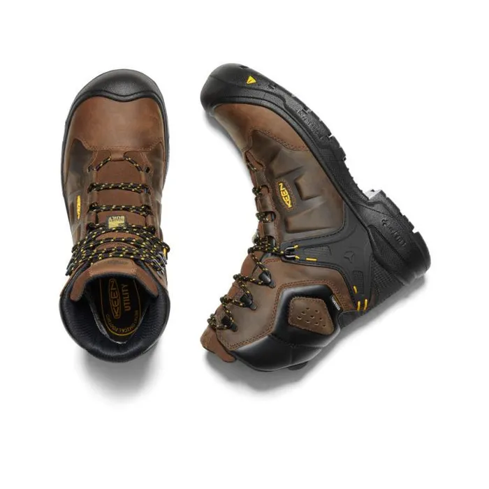 Dover 8quot Waterproof Boot CarbonFiber Toe Dark EarthBlack Men KEEN Boots Dover 8quot Waterproof Boot CarbonFiber Toe Dark EarthBlack Men KEEN Boots