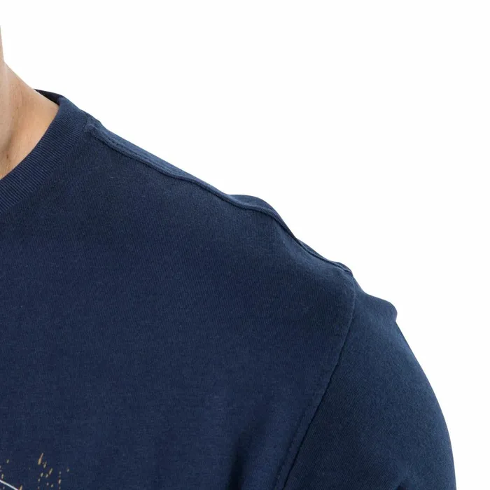 Downhill Printed Casual TShirt Navy Men Trespass TShirts