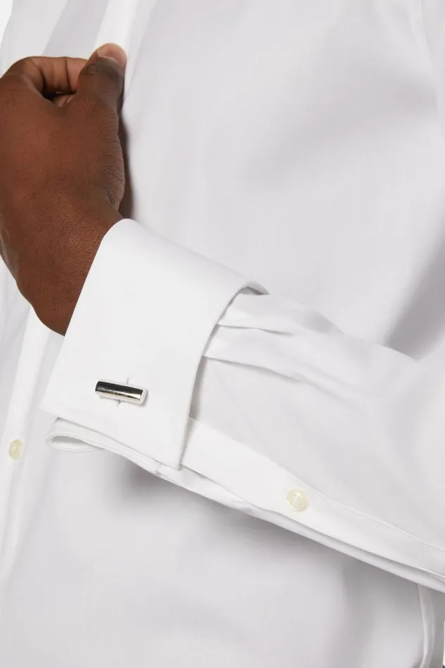 Dress Shirts Men Boggi Milano Stretch PPoint DCuff Windsor Collar Shirt Slim F White Dress Shirts Men Boggi Milano Stretch PPoint DCuff Windsor Collar Shirt Slim F White