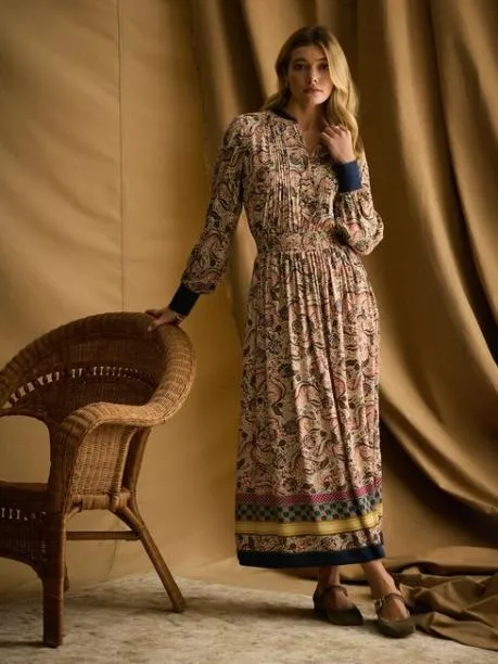 Dresses Women Joules Multi Printed Maxi Shirt Dress