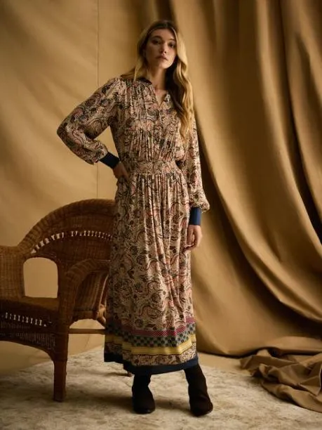 Dresses Women Joules Multi Printed Maxi Shirt Dress