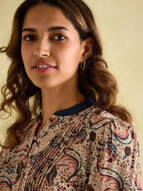 Dresses Women Joules Multi Printed Maxi Shirt Dress