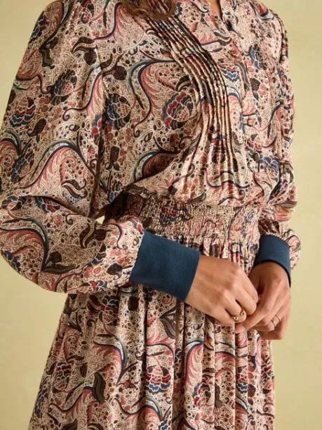Dresses Women Joules Multi Printed Maxi Shirt Dress