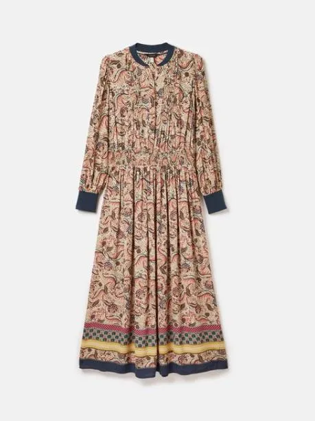 Dresses Women Joules Multi Printed Maxi Shirt Dress