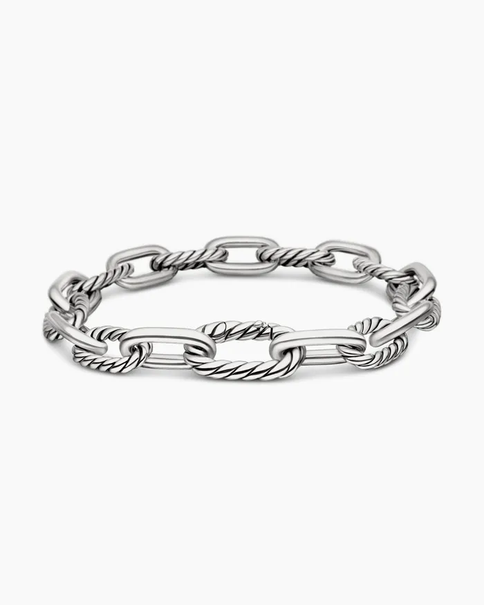 DY Madison Chain Bracelet In Sterling Silver 85mm Women David Yurman Chain DY Madison Chain Bracelet In Sterling Silver 85mm Women David Yurman Chain