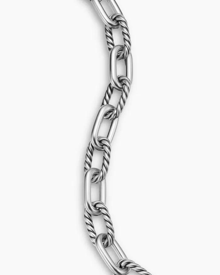 DY Madison Chain Bracelet In Sterling Silver 85mm Women David Yurman Chain DY Madison Chain Bracelet In Sterling Silver 85mm Women David Yurman Chain