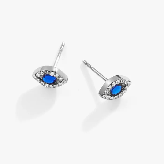 Earrings Women Alex And Ani Evil Eye Mini Stud Earrings Stainless Steel Silver Earrings Women Alex And Ani Evil Eye Mini Stud Earrings Stainless Steel Silver