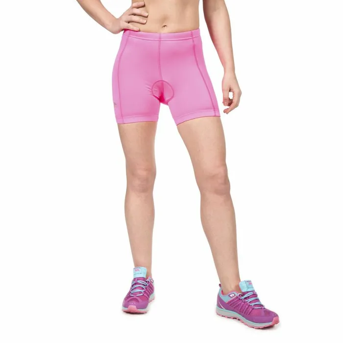 Edgar Dual Layer Quick Dry Cycling Shorts Storm Grey Women Trespass Shorts