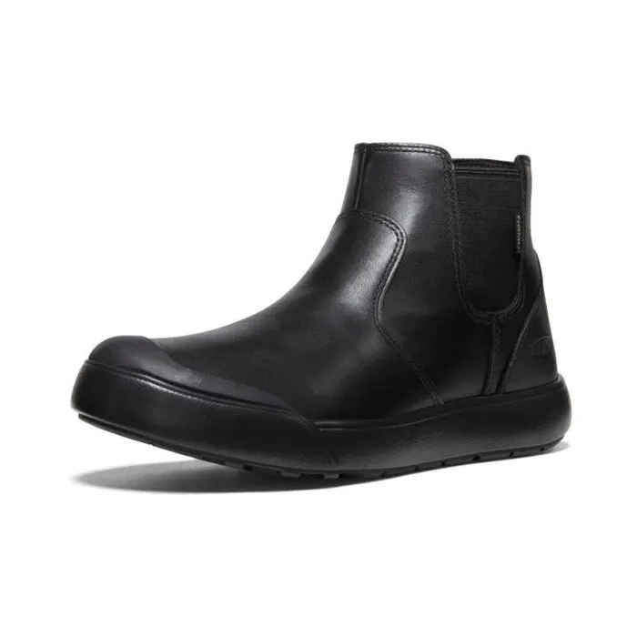 Elena Waterproof Black Leather Chelsea Women KEEN SlipOns Elena Waterproof Black Leather Chelsea Women KEEN SlipOns