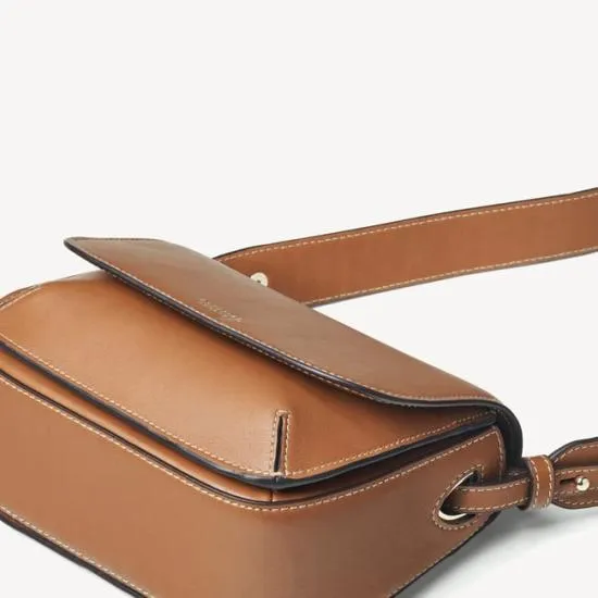 Ella Bag Smooth Tan Women Aspinal Of London Shoulder