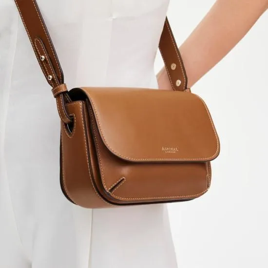 Ella Bag Smooth Tan Women Aspinal Of London Shoulder