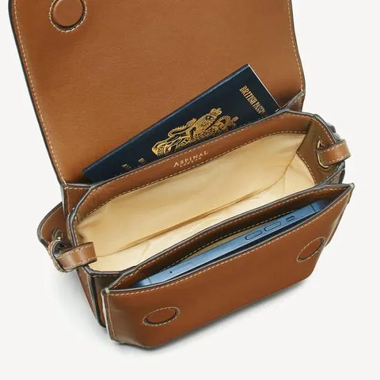 Ella Bag Smooth Tan Women Aspinal Of London Shoulder