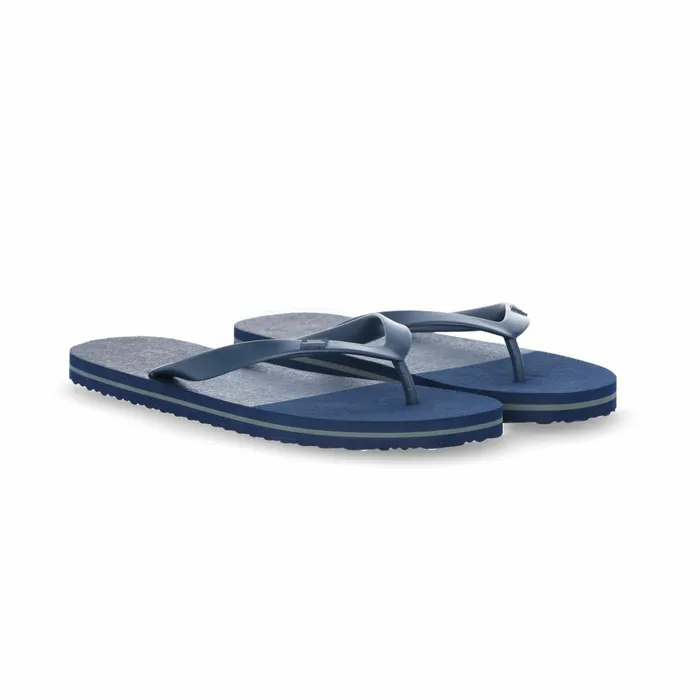 Esten Cushioned Flip Flops Navy Stripe Men Trespass Flip Flops