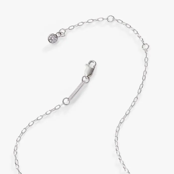 Fine Jewelry Women Alex And Ani Initial C Precious Elongated Necklace Sterling Silver