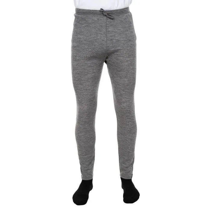 Fitchner DLX Merino Wool Thermal Trousers Dark Grey Marl Men Trespass Base Layers