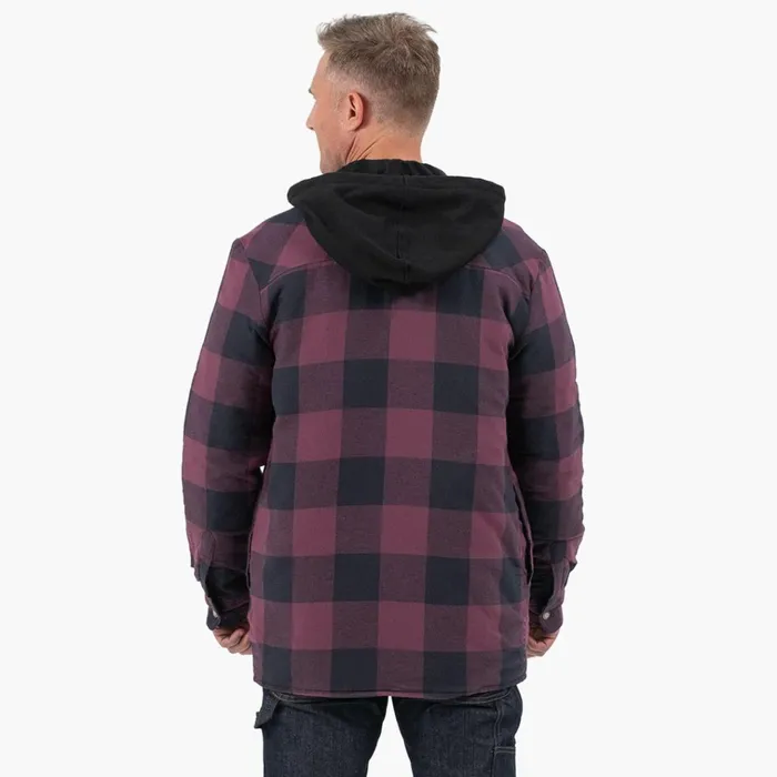 Flannel Hooded Shirt Jacket Grape Wine Buffalo Plaid Grape Wine Buffalo Plaid gpn Men Dickies Shirt Jackets Flannel Hooded Shirt Jacket Grape Wine Buffalo Plaid Grape Wine Buffalo Plaid gpn Men Dickies Shirt Jackets