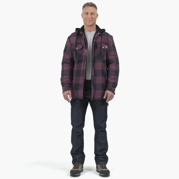 Flannel Hooded Shirt Jacket Grape Wine Buffalo Plaid Grape Wine Buffalo Plaid gpn Men Dickies Shirt Jackets Flannel Hooded Shirt Jacket Grape Wine Buffalo Plaid Grape Wine Buffalo Plaid gpn Men Dickies Shirt Jackets
