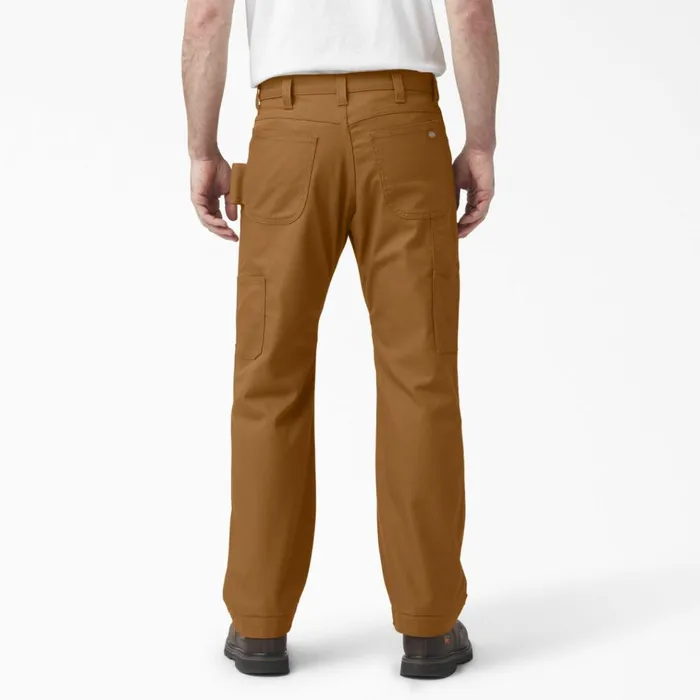 FLEX DuraTech Relaxed Fit Duck Pants Brown Duck Brown Duck bd Men Dickies Double Knee FLEX DuraTech Relaxed Fit Duck Pants Brown Duck Brown Duck bd Men Dickies Double Knee