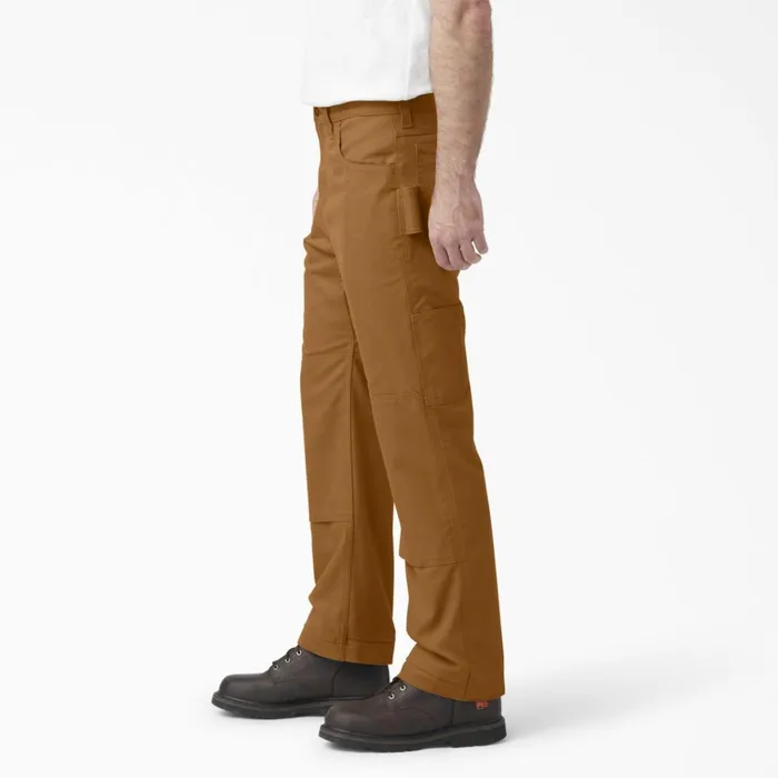 FLEX DuraTech Relaxed Fit Duck Pants Brown Duck Brown Duck bd Men Dickies Double Knee FLEX DuraTech Relaxed Fit Duck Pants Brown Duck Brown Duck bd Men Dickies Double Knee