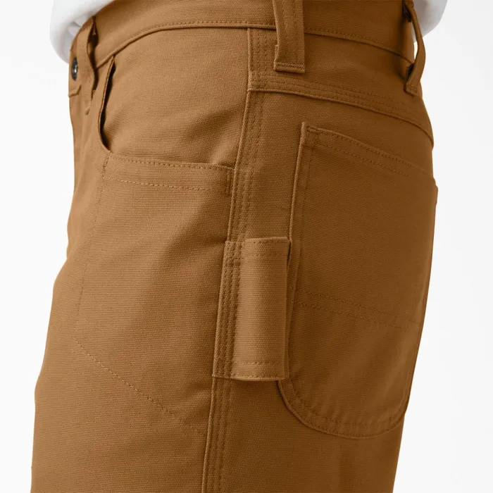 FLEX DuraTech Relaxed Fit Duck Pants Brown Duck Brown Duck bd Men Dickies Double Knee FLEX DuraTech Relaxed Fit Duck Pants Brown Duck Brown Duck bd Men Dickies Double Knee