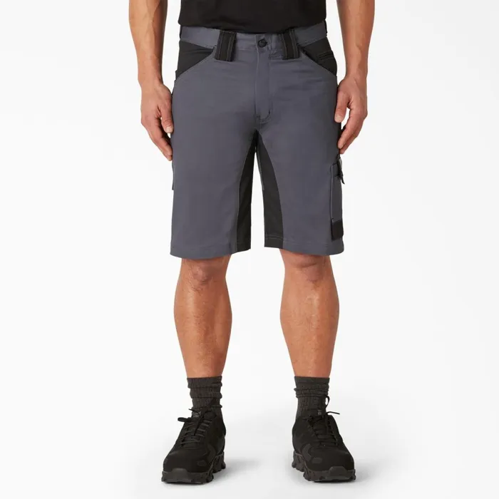 FLEX Performance Workwear GDT Cargo Shorts 11034 Grey Black Grey Black ueb Men Dickies Cargo FLEX Performance Workwear GDT Cargo Shorts 11034 Grey Black Grey Black ueb Men Dickies Cargo