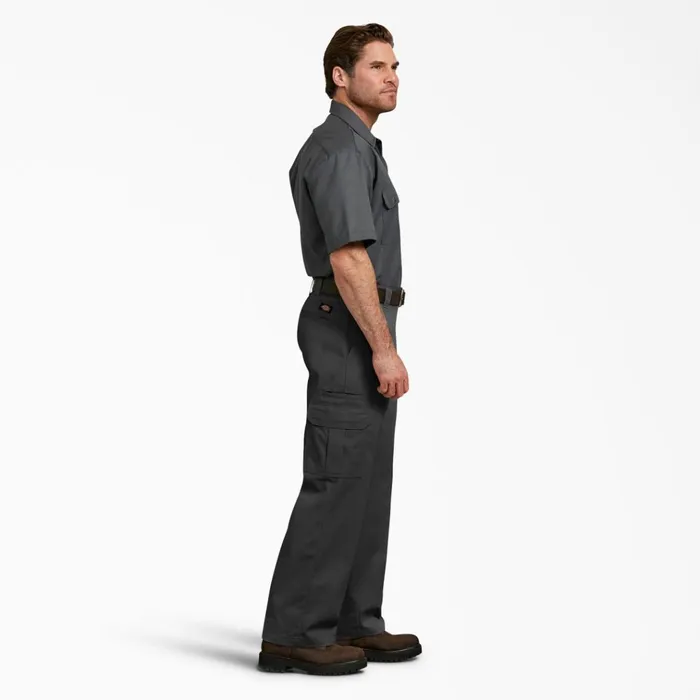 FLEX Relaxed Fit Cargo Pants Black Black bk Men Dickies Cargo FLEX Relaxed Fit Cargo Pants Black Black bk Men Dickies Cargo