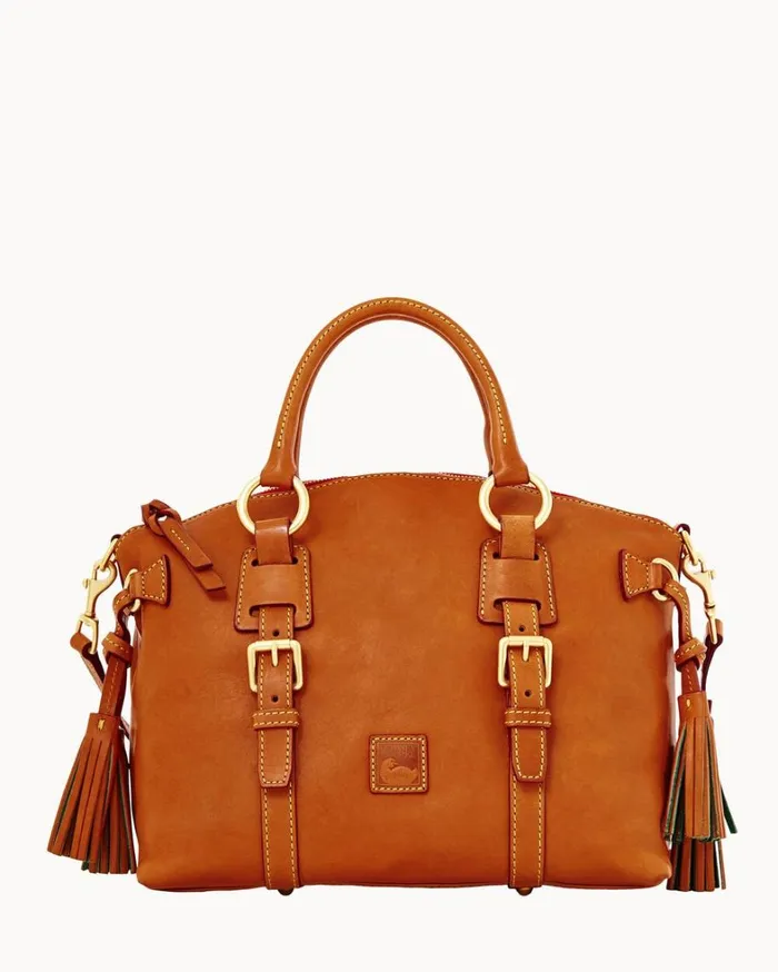 Florentine Bristol Satchel Natural Women Dooney and Bourke Satchels