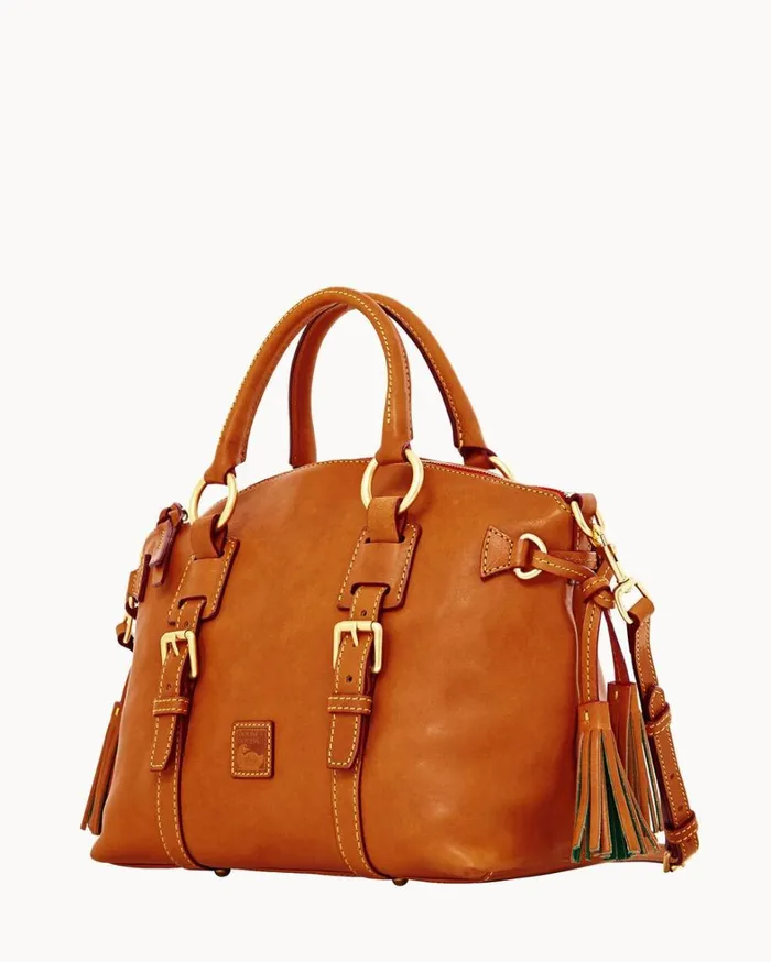 Florentine Bristol Satchel Natural Women Dooney and Bourke Satchels