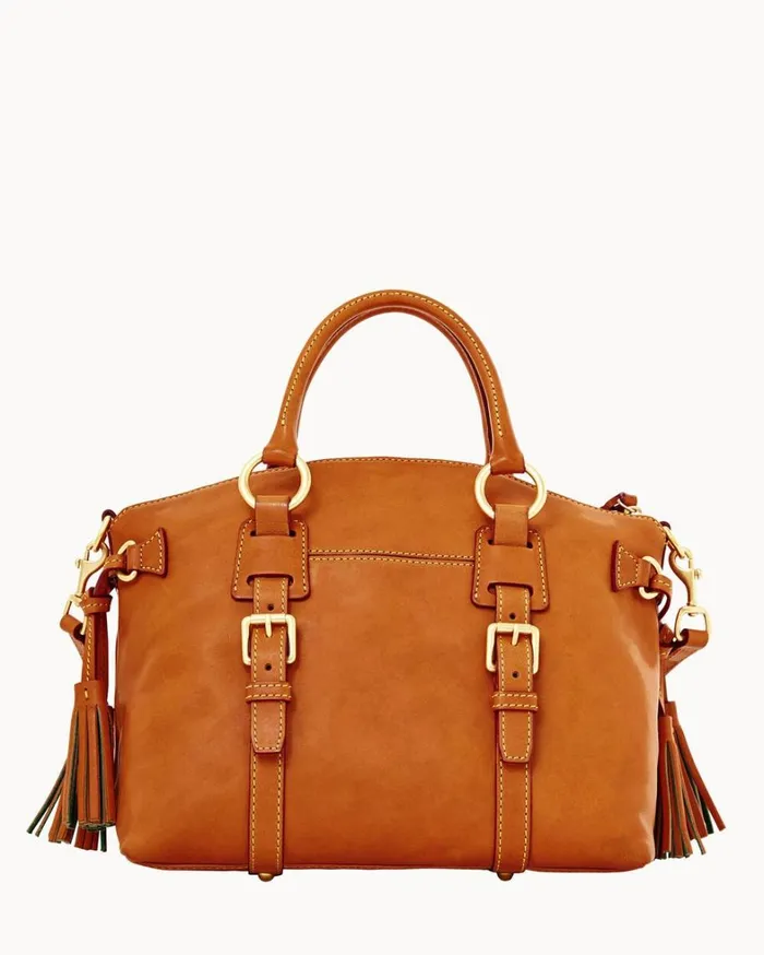 Florentine Bristol Satchel Natural Women Dooney and Bourke Satchels