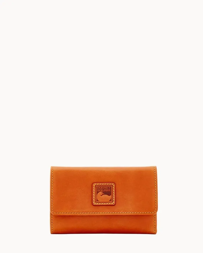 Florentine Flap Wallet Natural Women Dooney and Bourke Wallets