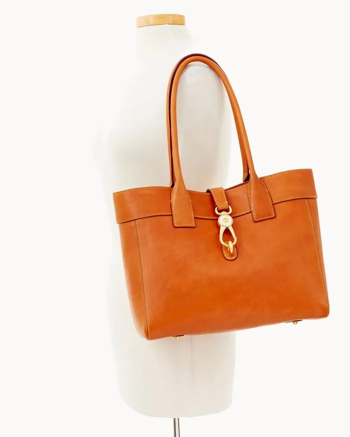 Florentine Large Amelie Shoulder Bag Natural Women Dooney and Bourke Totes