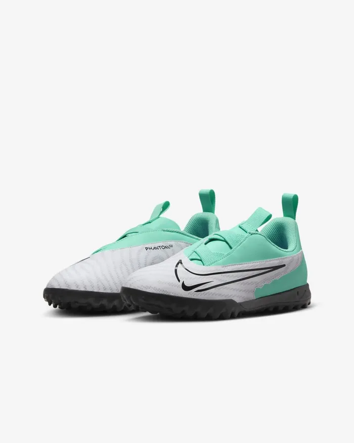 Football Kids Nike Jr Phantom GX Academy Hyper Turquoisefuchsia Dreamwhiteblack