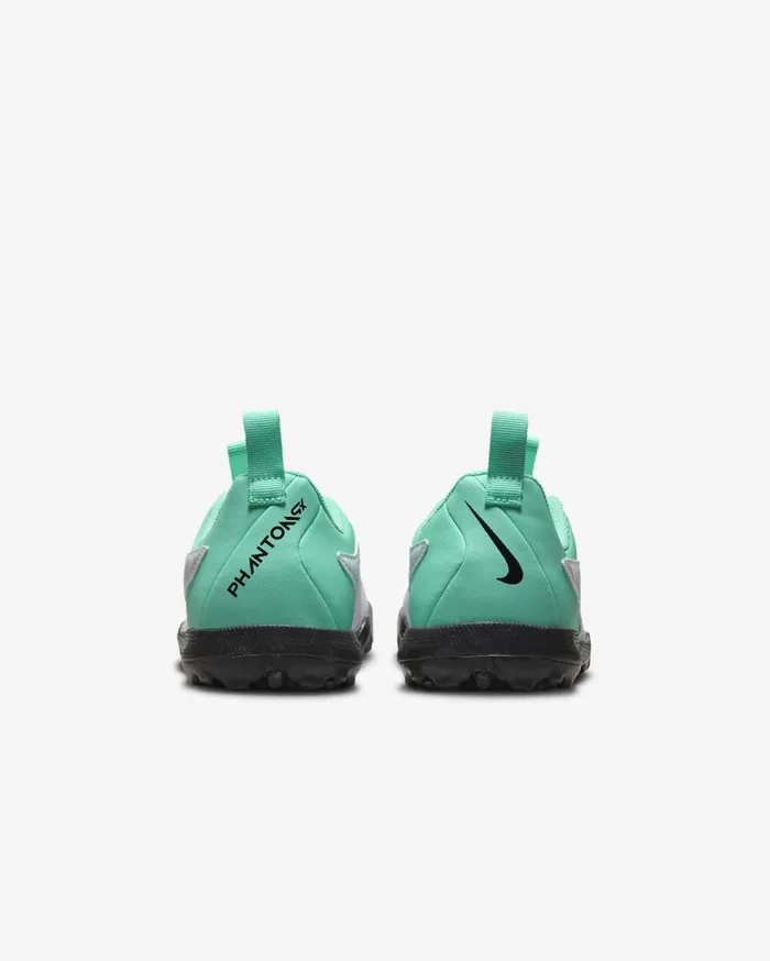 Football Kids Nike Jr Phantom GX Academy Hyper Turquoisefuchsia Dreamwhiteblack