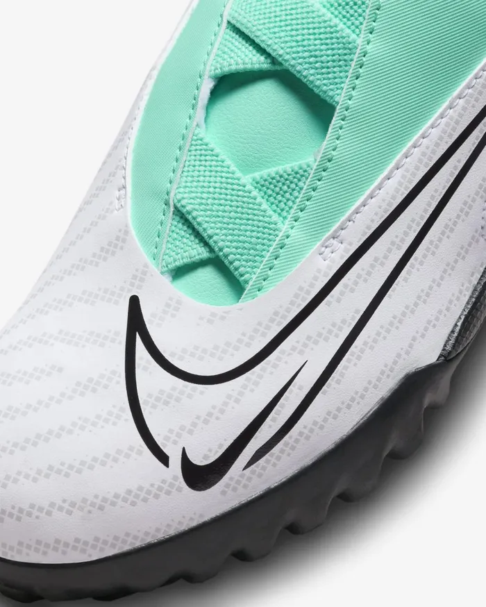 Football Kids Nike Jr Phantom GX Academy Hyper Turquoisefuchsia Dreamwhiteblack
