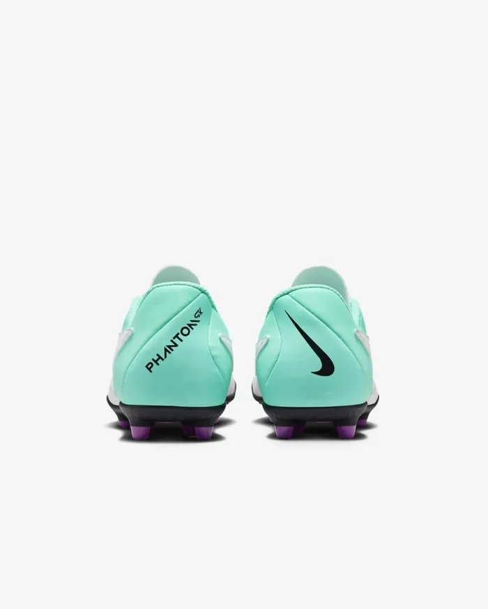 Football Kids Nike Jr Phantom GX Club Hyper Turquoisefuchsia Dreamwhiteblack