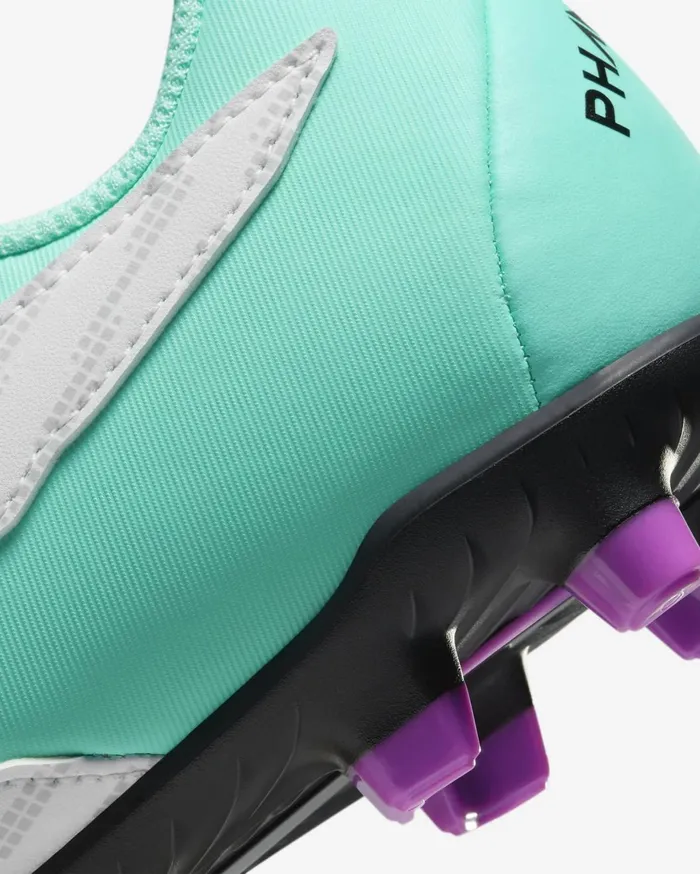 Football Kids Nike Jr Phantom GX Club Hyper Turquoisefuchsia Dreamwhiteblack