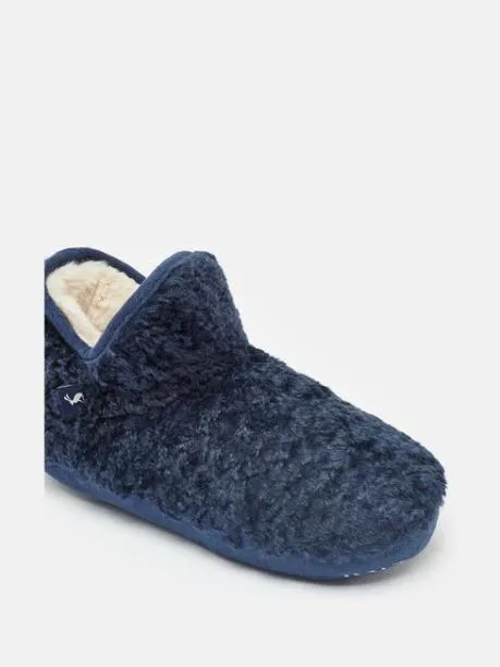 Footwear Boys Joules Navy Slipper Boots