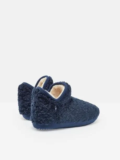 Footwear Boys Joules Navy Slipper Boots