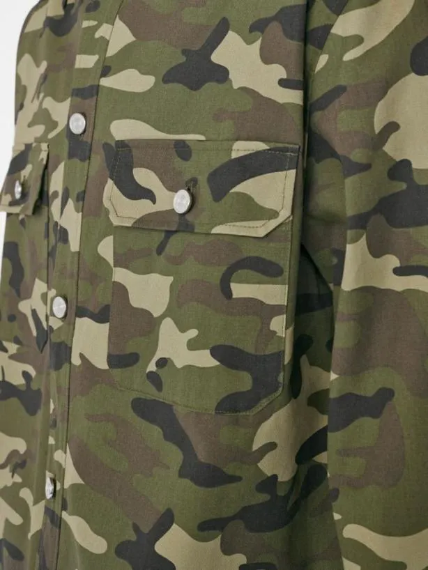 Frame Camo Jacket In CamoNoir Camonoir Men Jackets and Coats Frame Camo Jacket In CamoNoir Camonoir Men Jackets and Coats