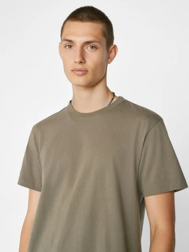 Frame FRAME Logo Tee In Old Green Old Green Men Tees