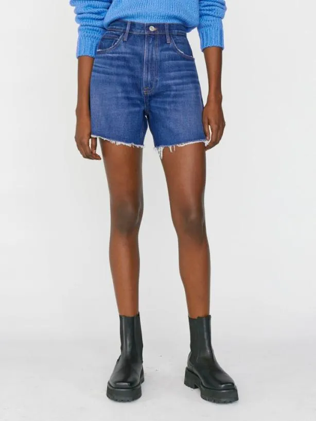 Frame Le Super High Short In Eckhart Eckhart Women Skirts and Shorts