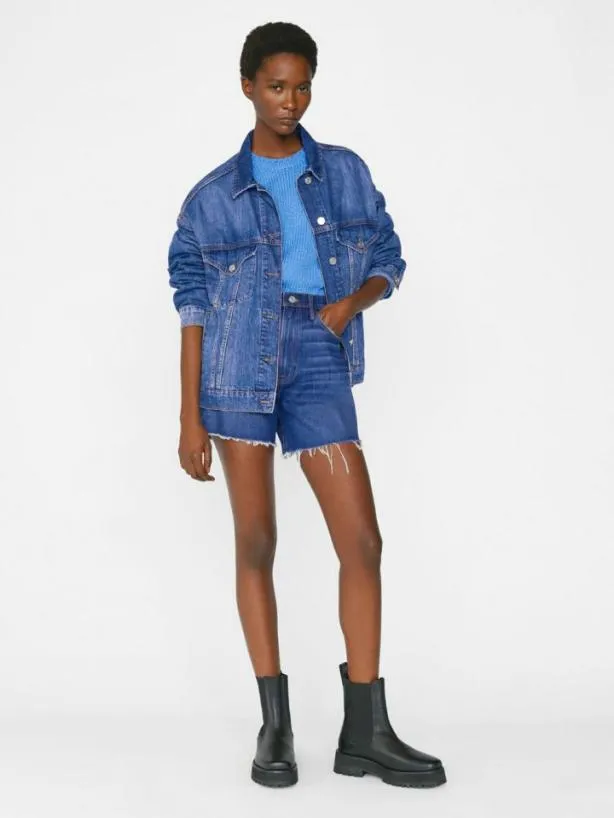 Frame Le Super High Short In Eckhart Eckhart Women Skirts and Shorts Frame Le Super High Short In Eckhart Eckhart Women Skirts and Shorts