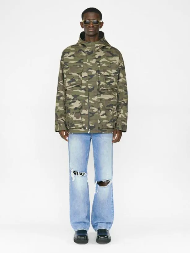 Frame Reversible Camo Parka In CamoNoir Camonoir Men Jackets and Coats Frame Reversible Camo Parka In CamoNoir Camonoir Men Jackets and Coats