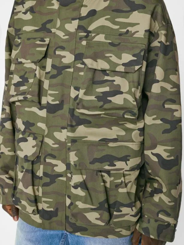 Frame Reversible Camo Parka In CamoNoir Camonoir Men Jackets and Coats Frame Reversible Camo Parka In CamoNoir Camonoir Men Jackets and Coats