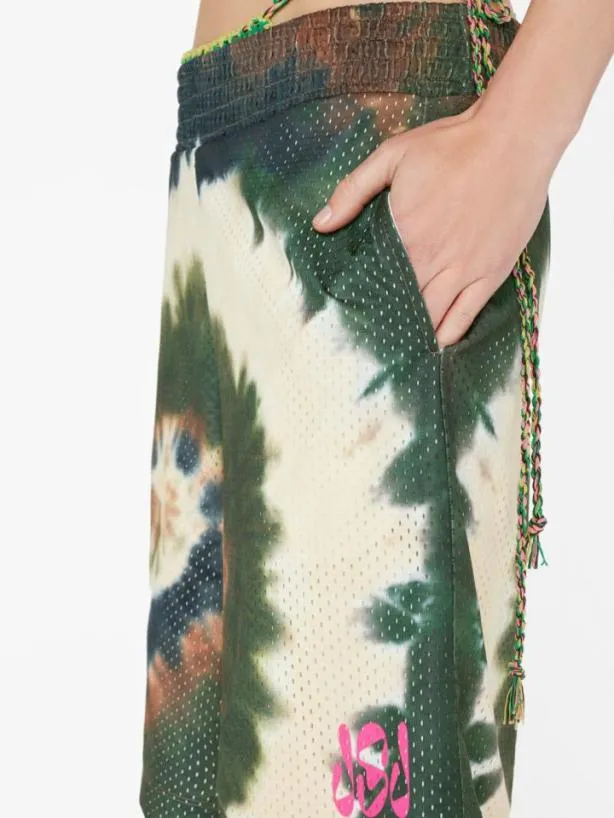Frame Tie Dye Basketball Shorts In Fatigue Multi Fatigue Multi Women Skirts and Shorts Frame Tie Dye Basketball Shorts In Fatigue Multi Fatigue Multi Women Skirts and Shorts
