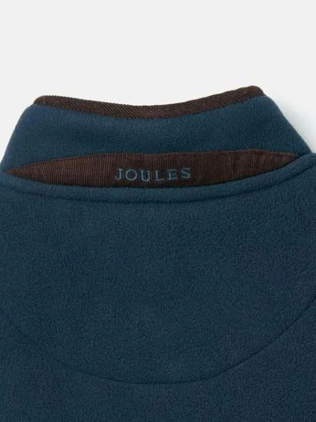 Gilets Boys Joules Blue Fleece Gilet