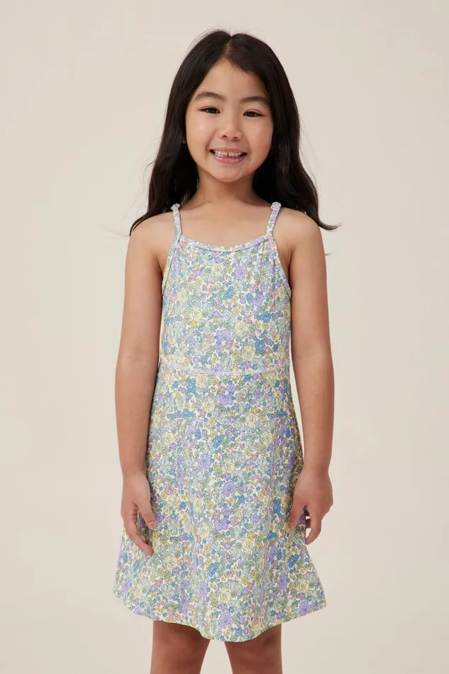Girls Dresses Cotton On Edith Tennis Dress Dark Vanillamiddleton Floral