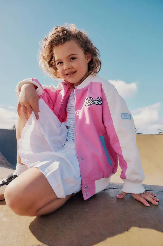 Girls Jackets and Sweaters Cotton On License Moto Jacket Lcn Mat Barbiepink Gerbera Girls Jackets and Sweaters Cotton On License Moto Jacket Lcn Mat Barbiepink Gerbera
