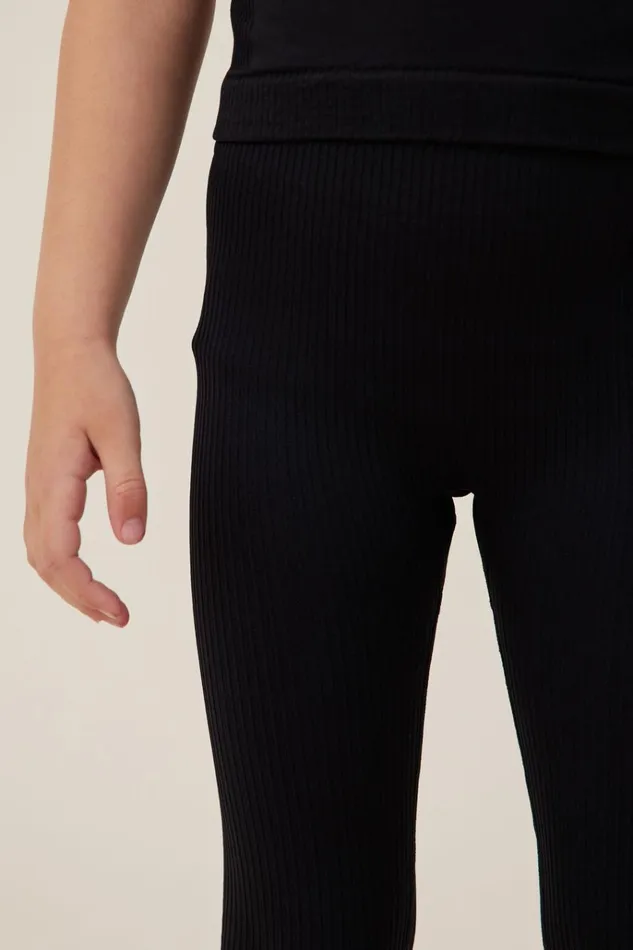 Girls Leggings Pants and Jeans Cotton On Imogen Seamfree Legging Black Girls Leggings Pants and Jeans Cotton On Imogen Seamfree Legging Black