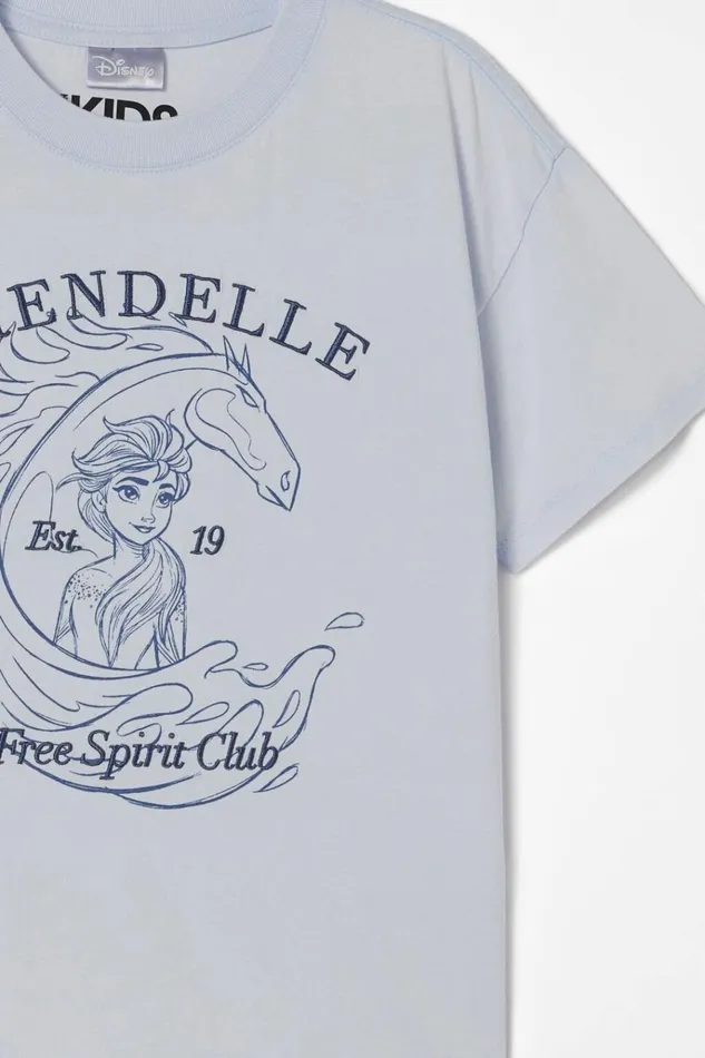 Girls Tops and TShirts Cotton On License Drop Shoulder Short Sleeve Tee Lcn Dis Frozen Arendellemoring Blue Girls Tops and TShirts Cotton On License Drop Shoulder Short Sleeve Tee Lcn Dis Frozen Arendellemoring Blue